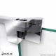 Allure 54 - 67 in. Pivot Shower Door
