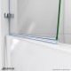 Aqua Uno Hinged Tub Door