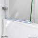 Aqua Uno Hinged Tub Door