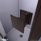 Lumen Semi-Frameless Pivot Shower Door