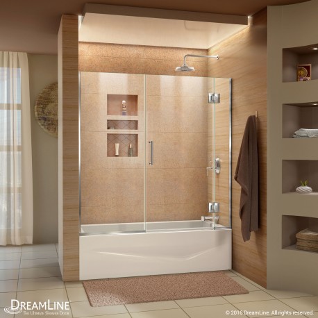 Unidoor-X Hinged Tub Door